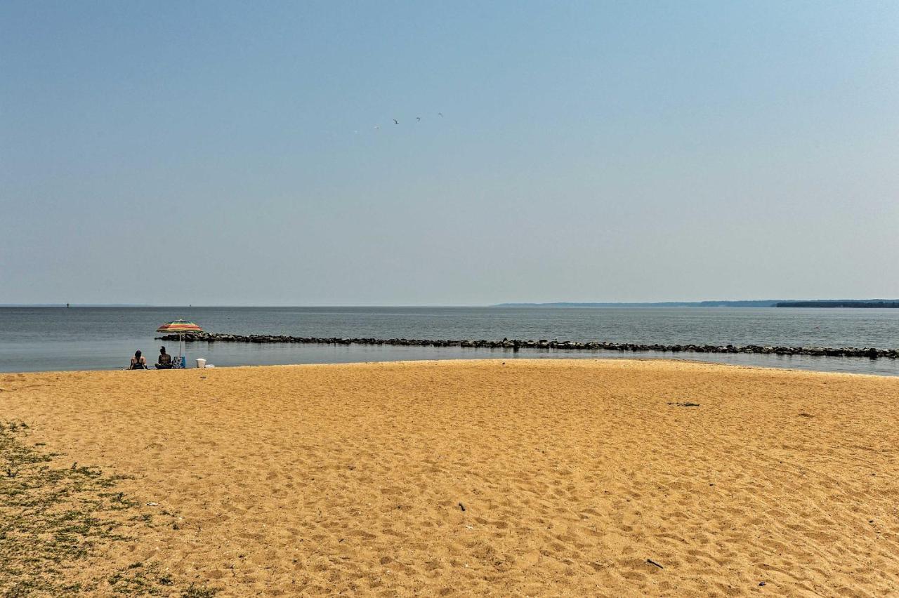 The Blue Crab Cottage - 3 Blocks From The Beach! Colonial Beach Εξωτερικό φωτογραφία